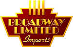 Logo for Broadway Limited Imports