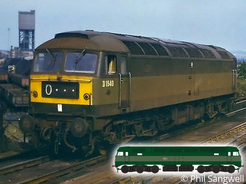 Class 47/0 diesel locomotive. Picture by Phil Sangwell