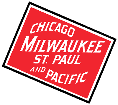 Chicago, Milwaukee, St Paul & Pacific livery sample