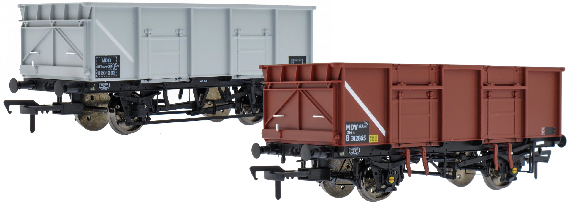 Accurascale OO Gauge (1:76 Scale) 21 ton steel mineral MDO/MDV