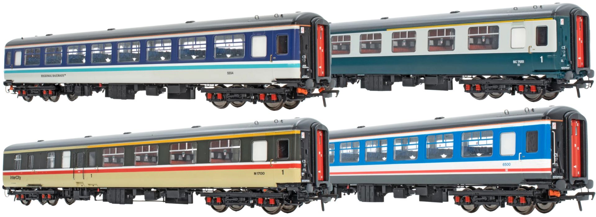 Accurascale OO Gauge (1:76 Scale) BR Mark 2 A-C