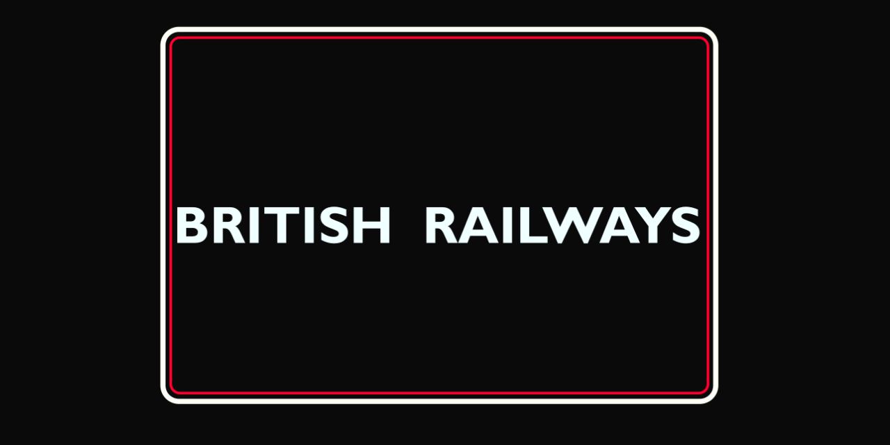 BR black with British Railways lettering livery sample