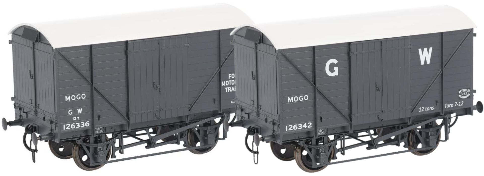 Dapol O Gauge (1:43 Scale) GWR 12 ton Mogo van
