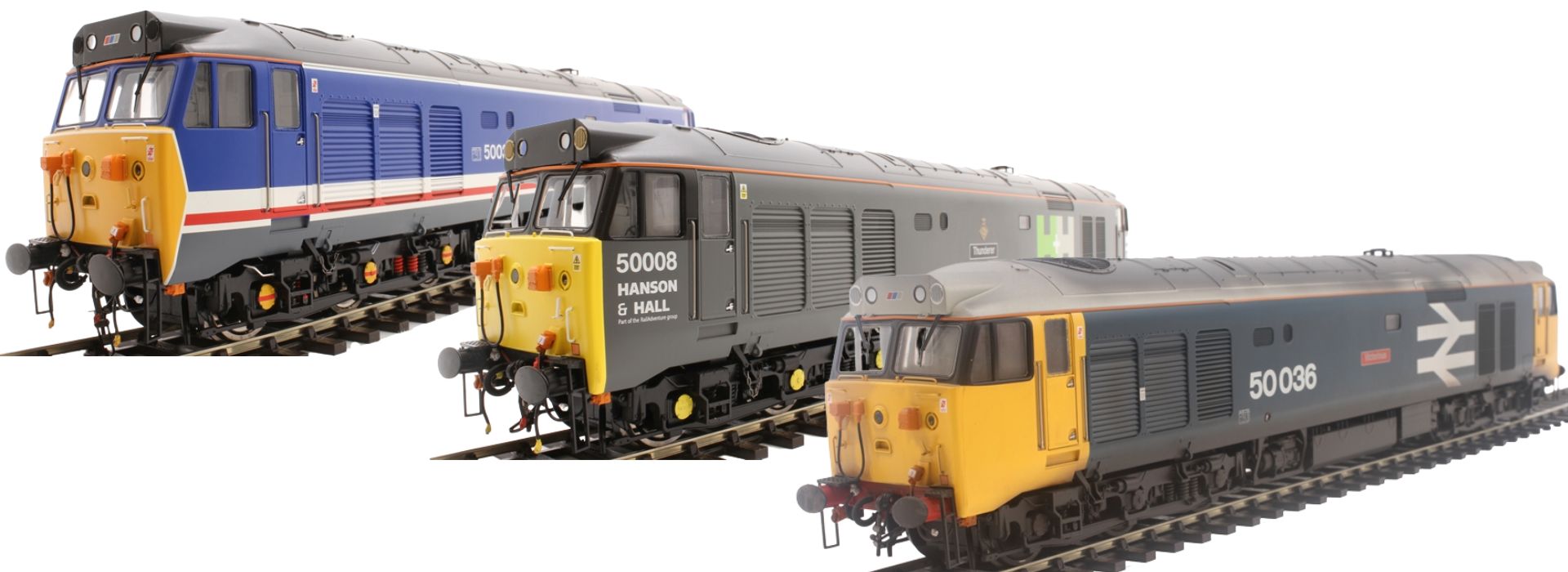 Group of Class 50s