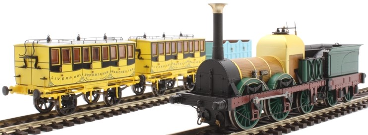 Hornby OO Gauge (1:76 Scale) 0-4-2 Liverpool & Manchester 'Lion'/ 'Tiger'
