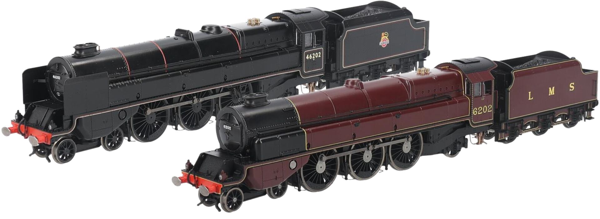 Hornby OO Gauge (1:76 Scale) 4-6-2 Class 8P 'Turbomotive' LMS