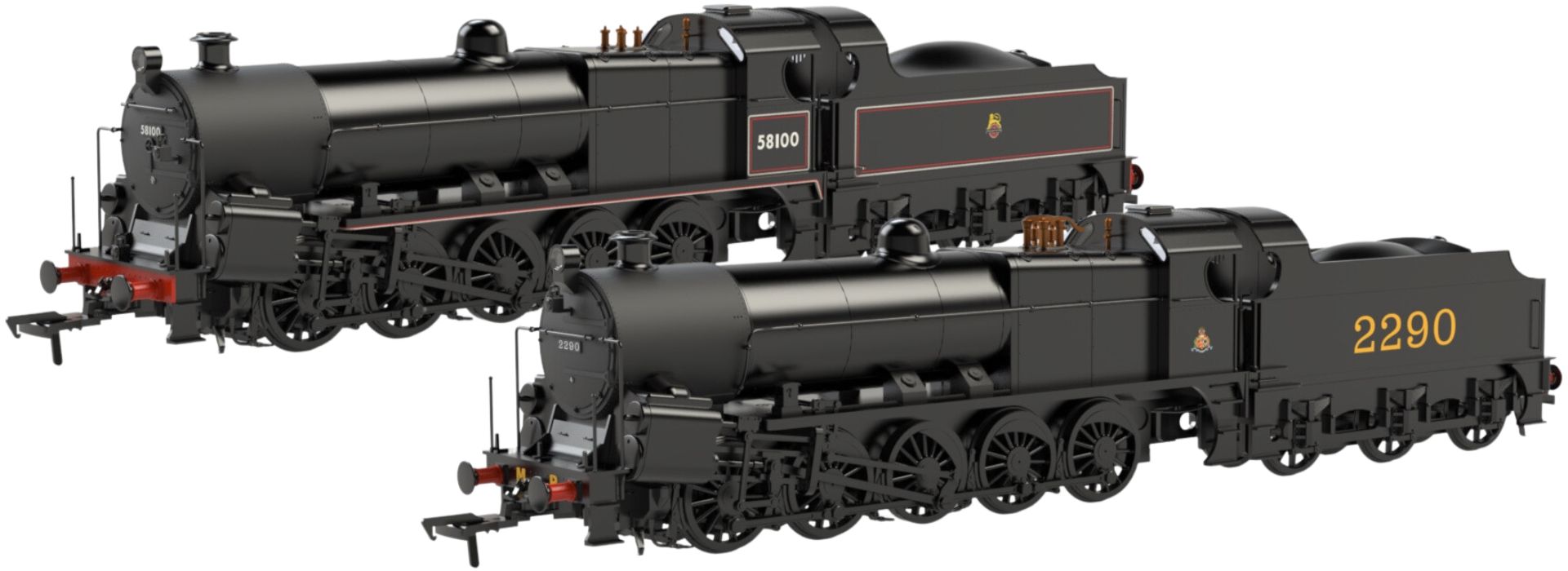 KR Models OO Gauge (1:76 Scale) 0-10-0 Lickey Banker 'Big Bertha' MR