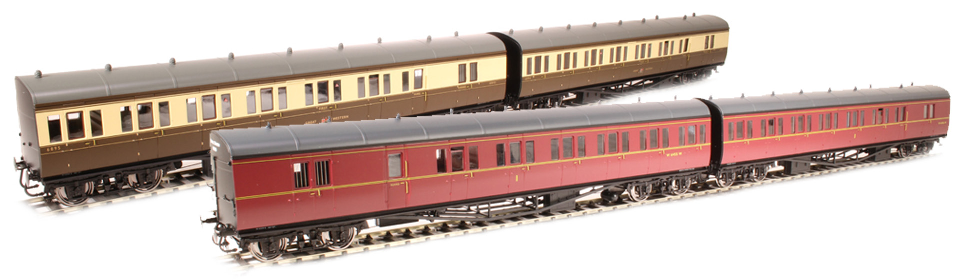 Lionheart Trains by Dapol O Gauge (1:43 Scale) GWR Collett "B Set"