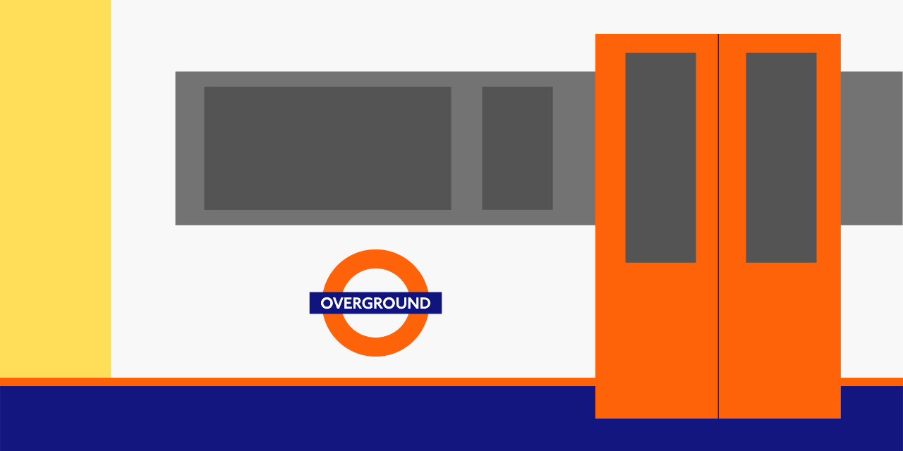 London Overground livery sample
