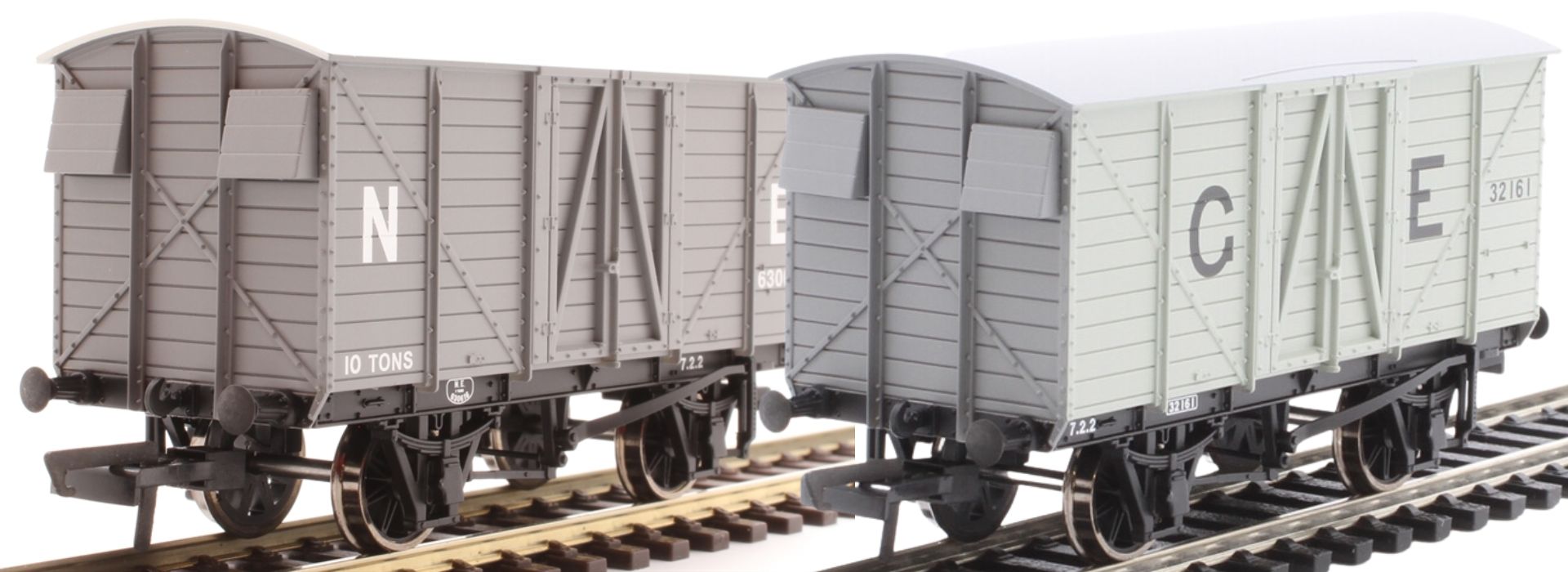 Oxford Rail OO Gauge (1:76 Scale) GER 10 ton van