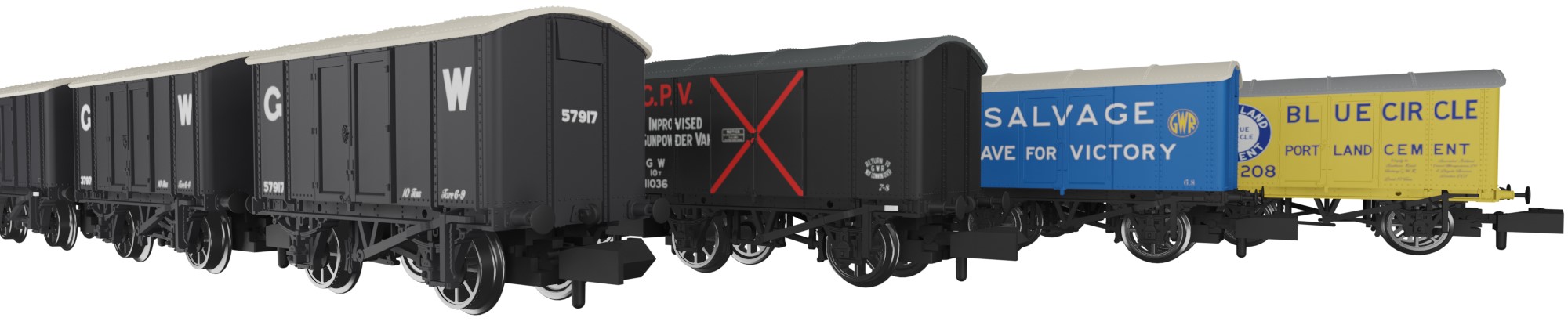 Rapido Trains UK N Gauge 10 ton van 'Iron Mink' GWR