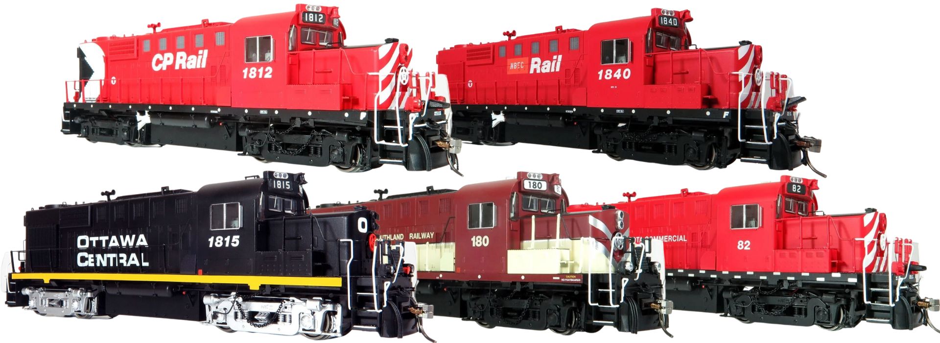 Rapido Trains North America HO Gauge (1:87 Scale) RS-10 & RS-18 Alco hood unit