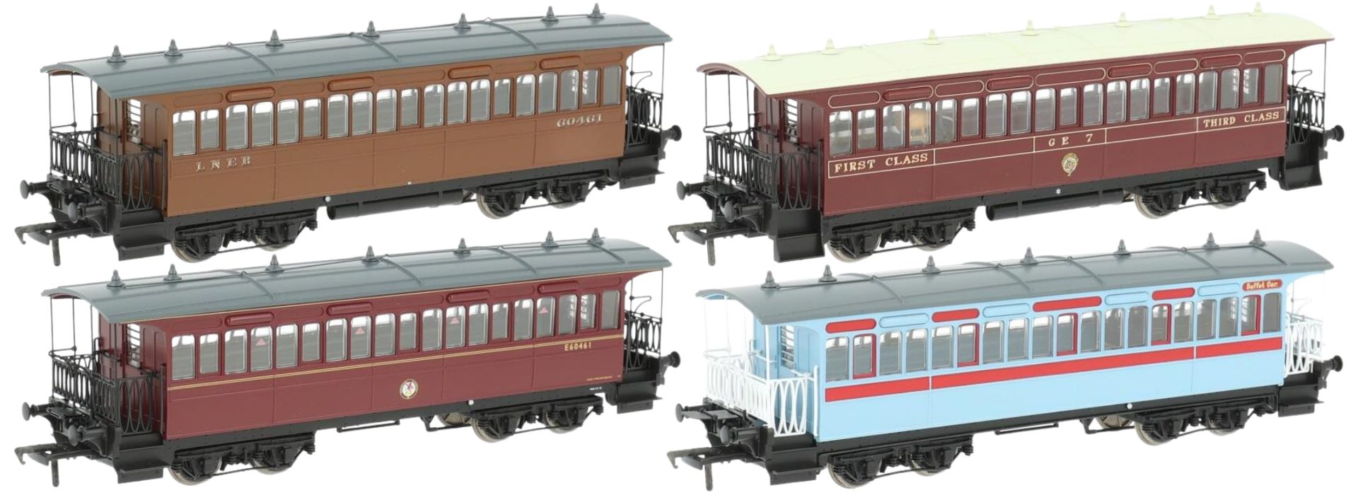 Rapido Trains UK OO Gauge (1:76 Scale) GER Wisbech and Upwell Tramcar