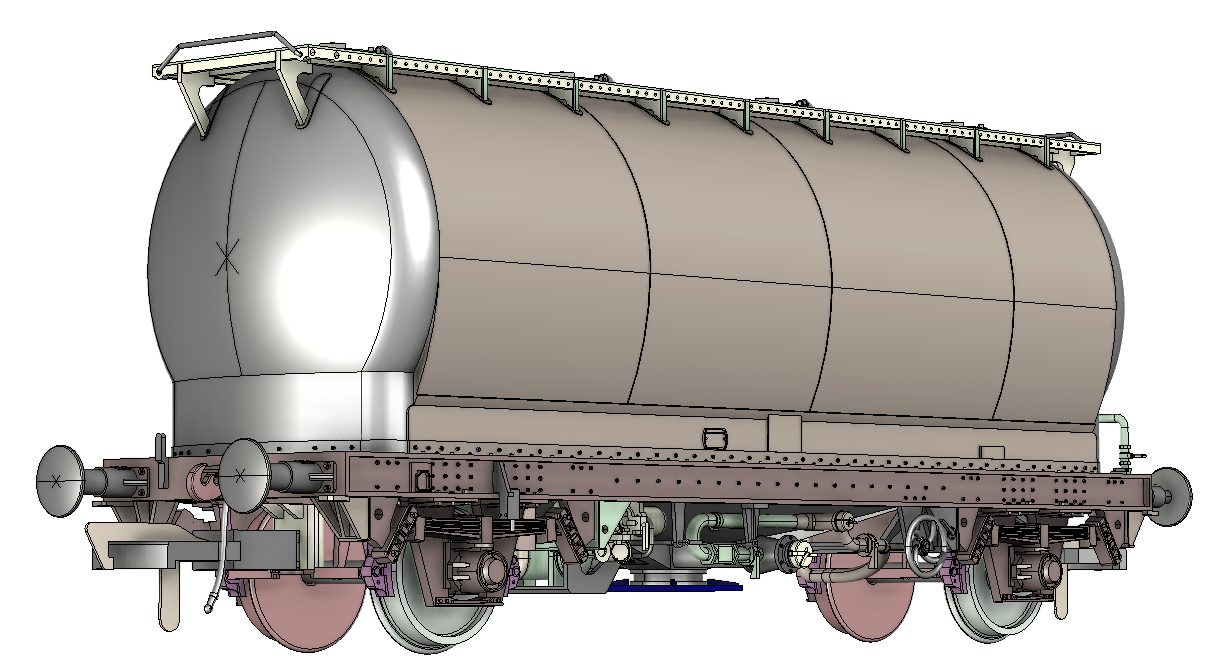 Revolution Trains OO Gauge (1:76 Scale) PCA 'Alcan' alumina tank