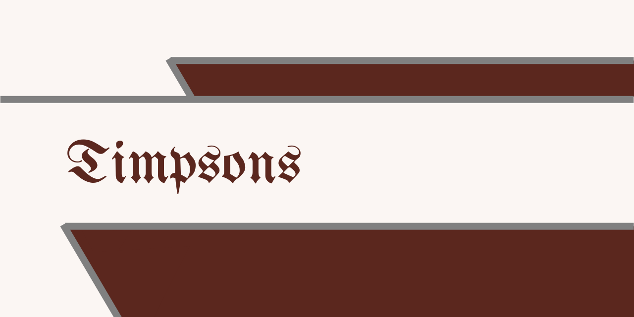 Timpsons & Sons Ltd