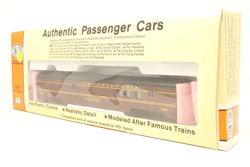 Kit Fourgon à Bagages Santa Fe Con-Cor HO 0001-1030 – Neuf, à Monter – Modélisme Ferroviaire