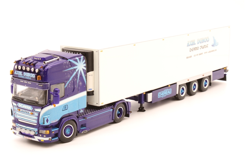 WSI Models 01-1205 Scania R Series 4x2 Topline with Refrigerated Trailer