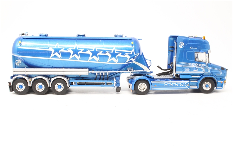 WSI Models 01-1262 Scania T Series with Tanker Trailer - 'Brugger'