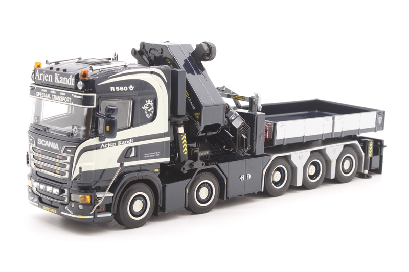 WSI Models 01-1310 Scania R6 Highline 10x4 with Palfinger PK 150002 Crane