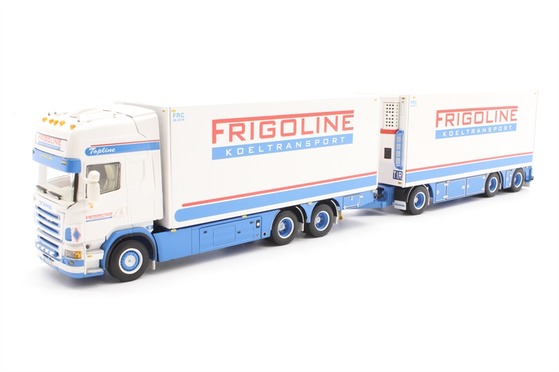 自動車 WSI 01-1723 SCANIA R6TOPL-TRAILER 1/50 WSI 1/50 FOR SCANIA R H/LINE 6X2 UNIT + 2+3 CONNECT COMBI