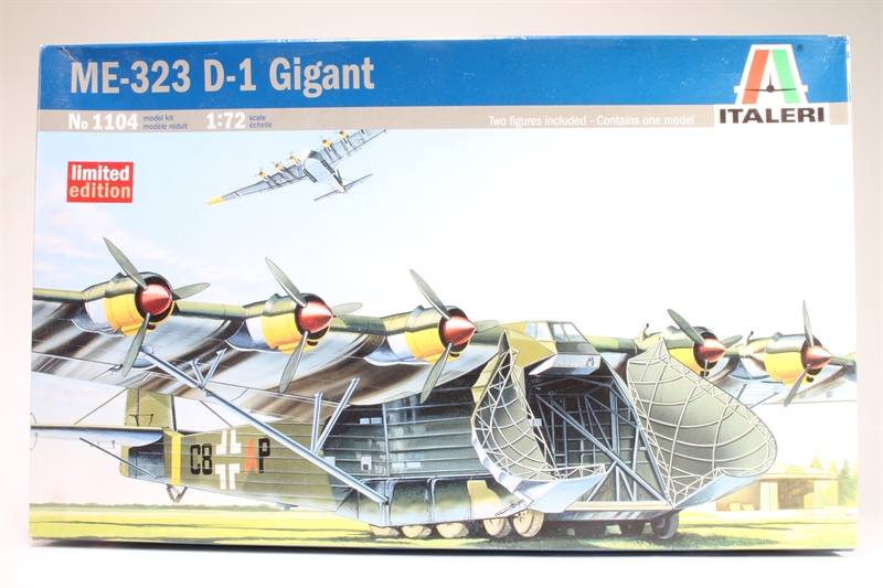 Italeri 01104IT WW2 German ME-323 D-1 Gigant - Hattons