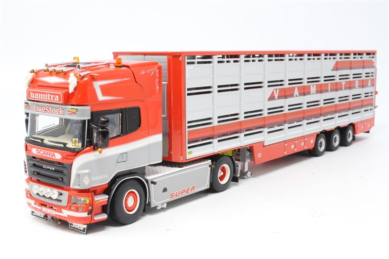 WSI Models 02-1284 Scania R Series Topline with Livestock WSI Models 02-1284 Scania R Series Topline with Livestock