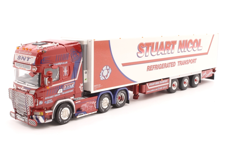 WSI Models 02-1694 Scania Topline 6x2 with Refrigerated - Hattons