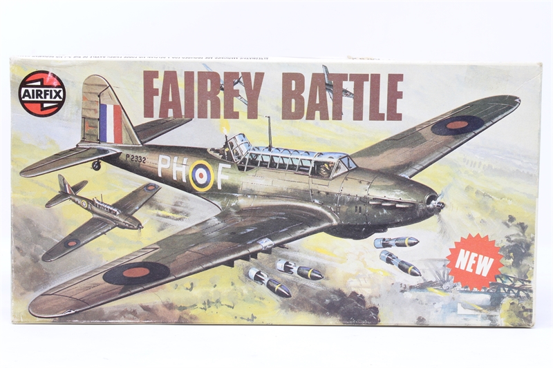 Maquette Airfix #259 Fairey Battle - Échelle 1:72 - Kit Scellé Neuf Vintage