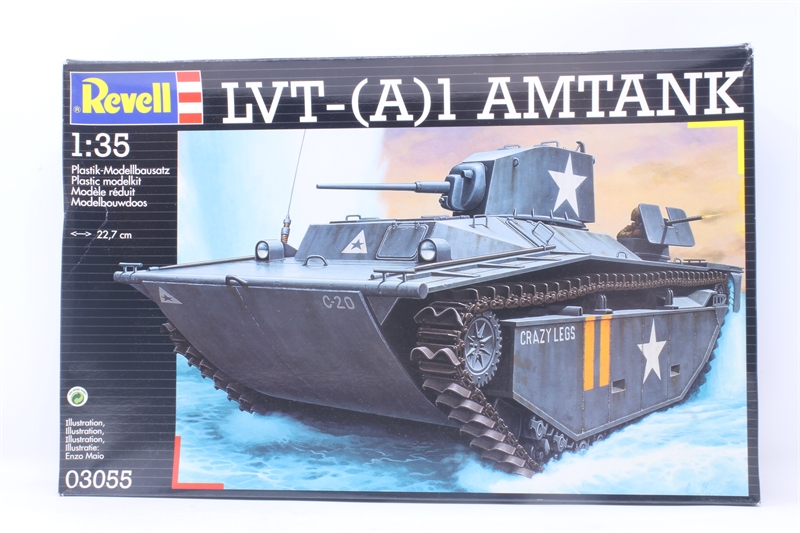 １/３５　LVT-(A)１　AMTANK LVT(A)-4 75mm AMTANK – Warlord Games Ltd