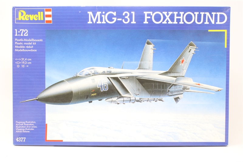 Miniature IXO Altaya 1:72 – Mig-31 Foxhound USSR