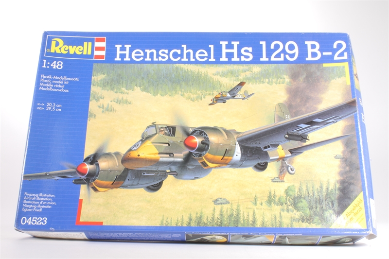 Henschel Hs 129 B-2/B-3 プラモデル 1/48セット Amazon.com: Zoukei-Mura - Henschel HS 129 B-3 SWS19 1:32