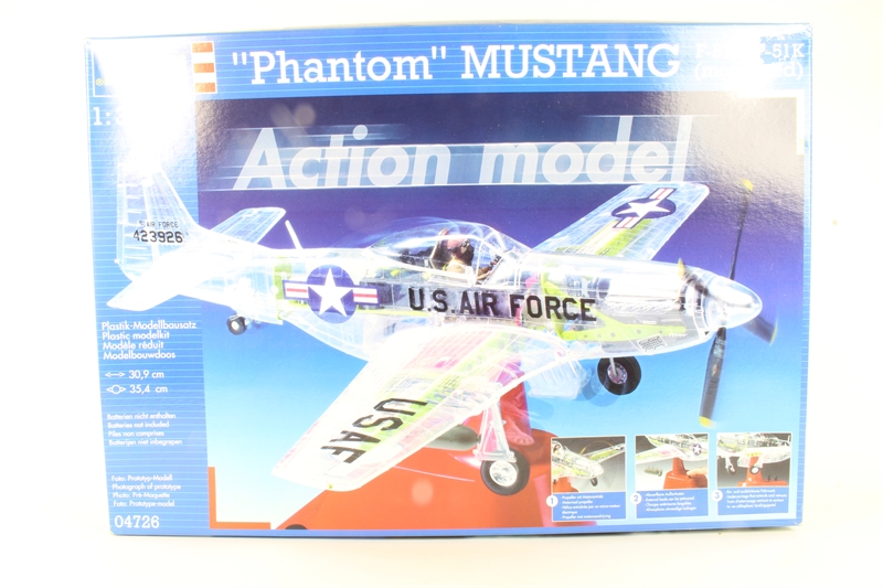 Revell 04726 Motorized Phantom P 51D Mustang (1:32 scale) - Hattons