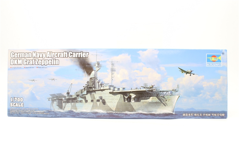 Trumpeter 06709TRU German Navy Aircraft Carrier DKM Graf Zeppelin