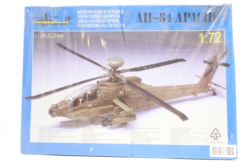 Kitech 08M-M317 Boeing AH-64 Longbow Apache - US Army Attack Helecopter