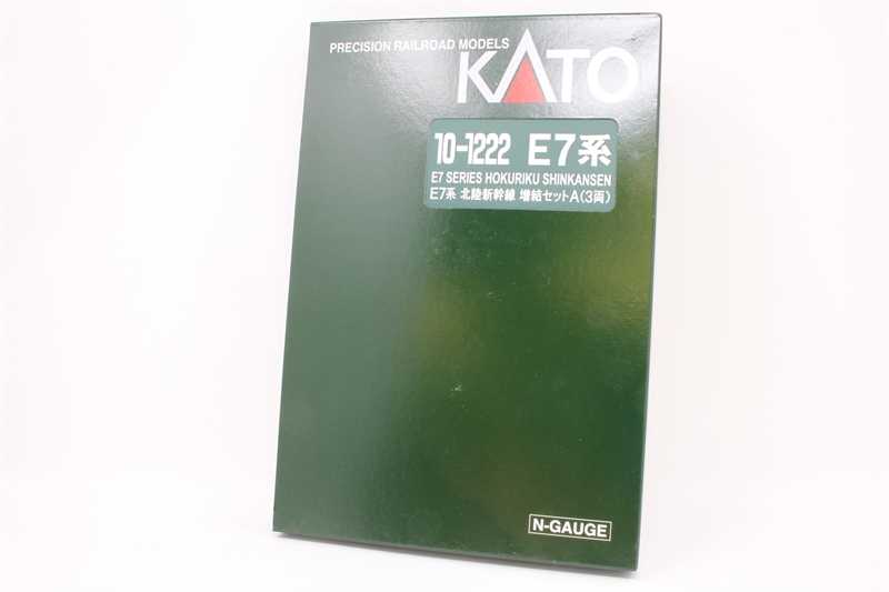 Kato 10-1222 – Shinkansen E7 Hokuriku – Add-on 3 Voitures – Échelle N – Neuf