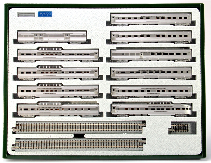 Kato 106-057-1 California Zephyr 11-Car Passenger Set (All - Hattons