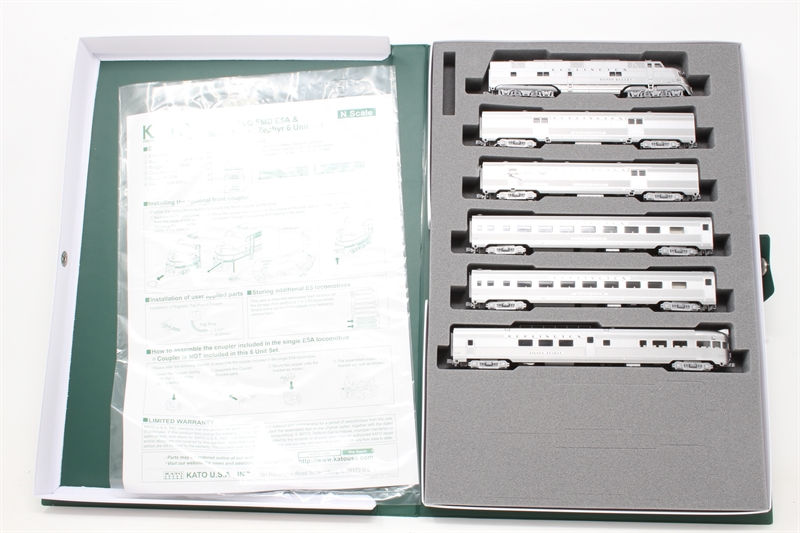KATO N Scale EMD E5a Cb&q #9911a BN 1765403