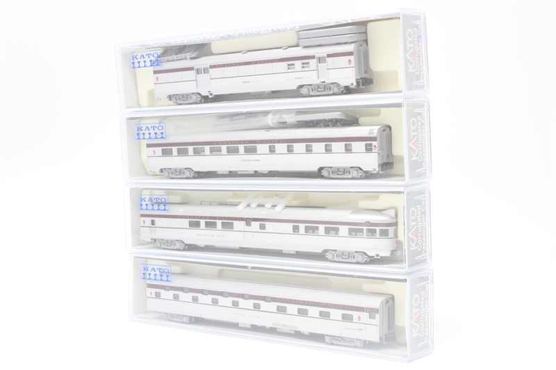Kato 106-1501 Corrugated passenger cars of the Canadian - Hattons