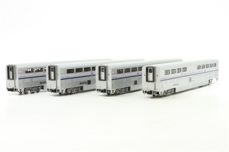 Kato 106-3504 Lightweight corrugated Superliner of Amtrak - Hattons