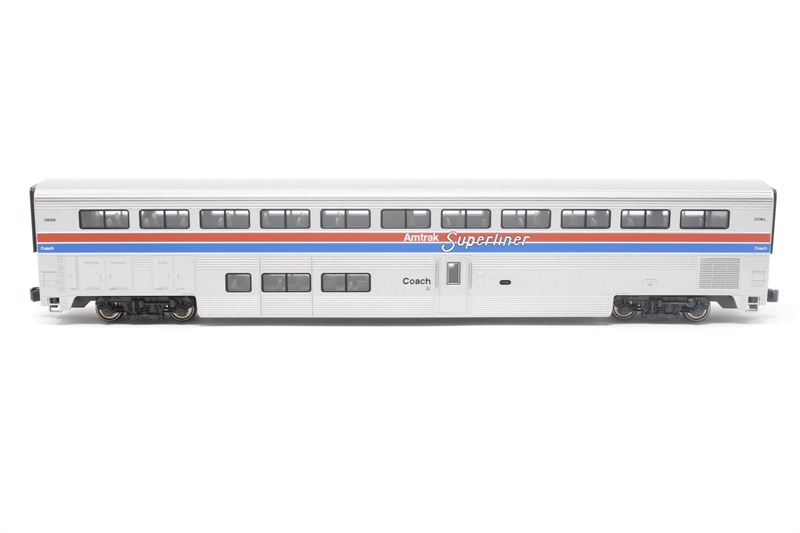 Kato 106-3511 Superliner of Amtrak - silver with red, - Hattons