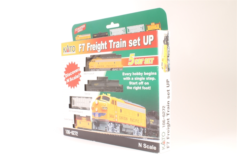Kato 106-6272 Freight Train Pack, including EMD F7 #1464