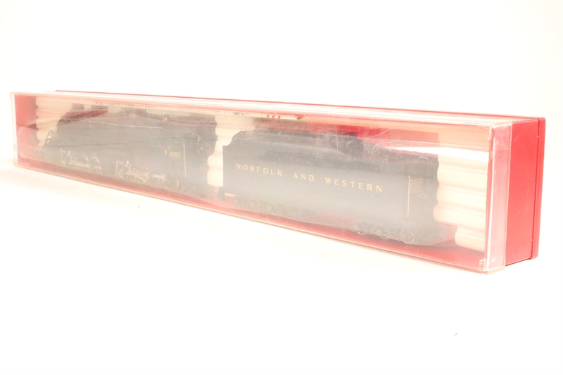 Locomotive Rivarossi Norfolk And Western 2197 - Jouet Ancien Miniature, Italie