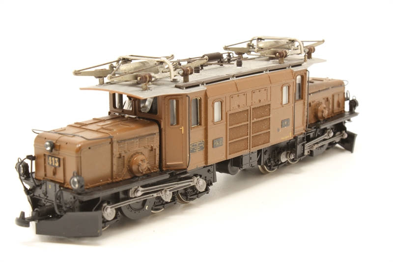 Bemo 1255-103 Class Ge 6/6 I 'Crocodile' 413 of the - Hattons