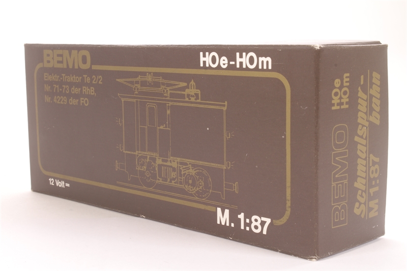 Bemo 1270-103 Class Te 2/2 Works Tractor 73 of the - Hattons