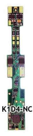 Train Control Systems TCS 1293 K1D4 N Scale DCC Decoder – For Kato & Athearn Locomotives