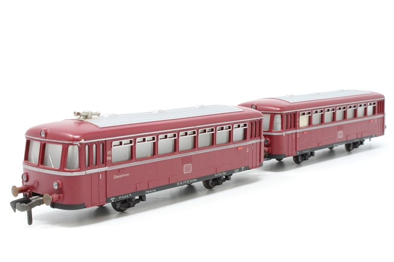 Fleischmann H0 1370/2 Schienenbus Anhänger Set 2-tg. VS98/VB98 D