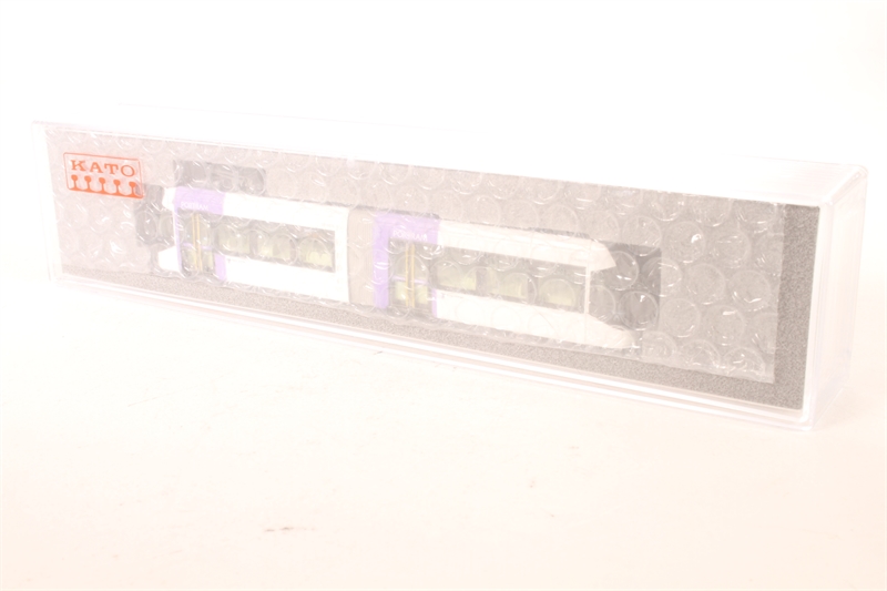 Kato 14-801-2 Portram Tram TLR0607 in Purple/White - Hattons