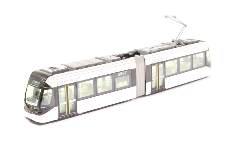 Kato 14-802-1 Centram Articulated Tram in White of the - Hattons
