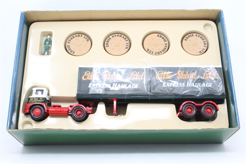 Corgi 1/50 Foden S21 Eddie Stobart – Camion Articulé Avec Conteneurs, Collection Miniature