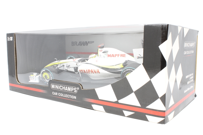 MINICHAMPS BRAWN GP BGP 001 1:18 限定版 MINICHAMPS BRAWN GP BGP